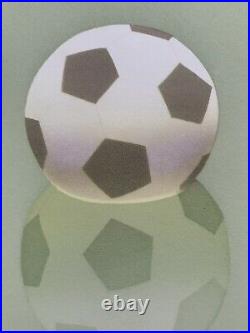 Mark Adams Soccer Ball 1983 Aquatint Etching, Signed, 19/75