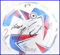 Marquinhos/Pepe/Paqueta/Martinelli/Ederson/Magalhaes Autographed Soccer Ball JSA Marquinhos/Pepe/Paqueta/Martinelli/Ederson/Magalhaes Autographed Soccer Ball JSA