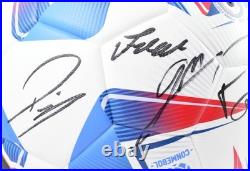 Marquinhos/Pepe/Paqueta/Martinelli/Ederson/Magalhaes Autographed Soccer Ball JSA