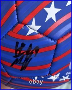 Matt Freese Signed 2026 World Cup Soccer Ball USMNT USA With Proof