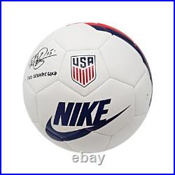 Megan Rapinoe Autographed & Inscr. 2012 Olympic Gold Nike USA Soccer Ball