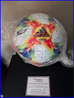 Megan Rapinoe Signed 2019 FIFA Women's World Cup Soccer Ball Fanatics COA New