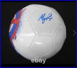 Megan Rapinoe Signed Autographed Soccer Ball COA