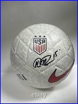 Megan Rapinoe Signed Nike USA Soccer Ball Size 5 PSA AH55604