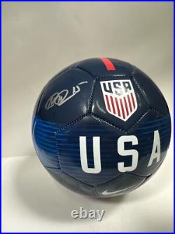 Megan Rapinoe Signed Nike USA Soccer Ball Size 5 PSA AH55612
