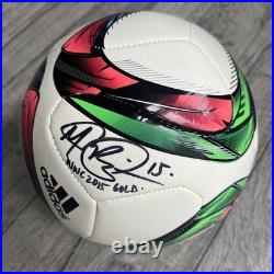Megan Rapinoe Signed USA Soccer 2015 Women's World Cup Gold