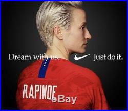 Megan Rapinoe Signed USA Women's Nike Soccer Ball JSA Witness COA +Photo Proof