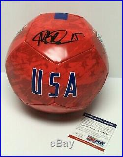 Megan Rapinoe Signed Womens Team USA Soccer Ball PSA AF81245