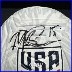 Megan Rapinoe Team USA Soccer Signed Soccer Ball Steiner CX Autographed
