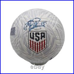 Megan Rapinoe USWNT Autographed Team USA Nike Strike Soccer Ball (CX Auth)
