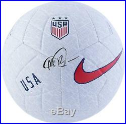 Megan Rapinoe U. S. Women's National Team Signed White Nike USA Logo Soccer Ball