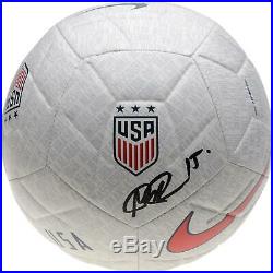 Megan Rapinoe U. S. Women's National Team Signed White Nike USA Logo Soccer Ball