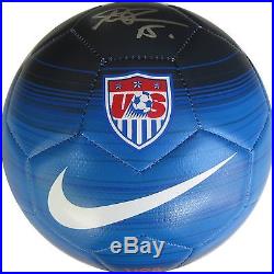 Megan Rapinoe, World Cup, Seattle Reign, Signed, Autographed, USA Soccer Ball, Proof