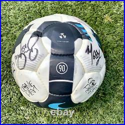 Melbourne Victory Signed Game Soccer Ball 2010 Archie Thompson 100th Game