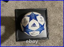 Messi Signed Champions League Ball