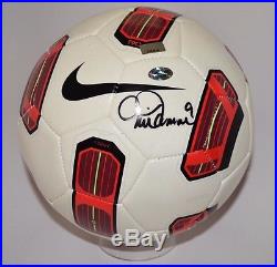 Mia Hamm Autographed Hand Signed Nike Soccer Ball Olympic Gold Radtke