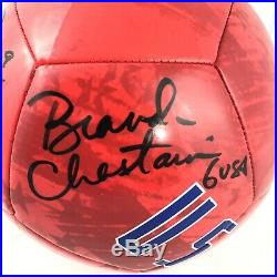 Mia Hamm Brandi Chastain Julie Foudy Signed USA Soccer Ball PSA/DNA 1999 USWNT