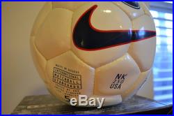 Mia Hamm Signed Nike Geo Soccer Ball With Certificate of Authenticity NIB