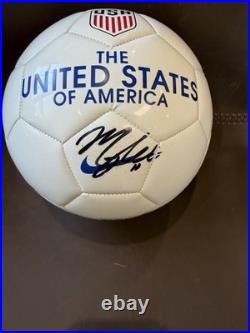 Mia Hamm Signed Soccer Ball Nike USA Size 5 Autographed Inscribed 11 Beckett COA