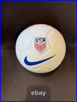 Mia Hamm Signed Soccer Ball Nike USA Size 5 Autographed Inscribed 11 Beckett COA