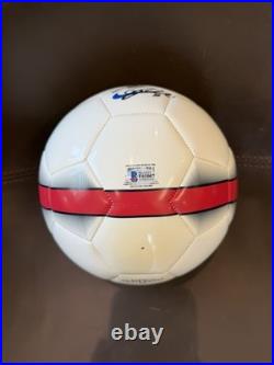 Mia Hamm Signed Soccer Ball Nike USA Size 5 Autographed Inscribed 11 Beckett COA