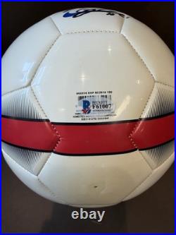 Mia Hamm Signed Soccer Ball Nike USA Size 5 Autographed Inscribed 11 Beckett COA