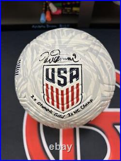 Mia Hamm Team USA Soccer Signed USA Soccer Ball Autographed Steiner CX