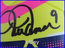 Mia Hamm USA Women's Soccer Signed Yellow Nike Soccer Ball PSA