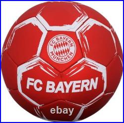 Michael Ballack FC Bayern Munich Autographed Red Bayern Soccer Ball