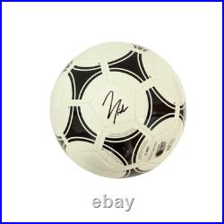 Michel Salgado Signed Adidas Tango Soccer Ball with Beckett COA