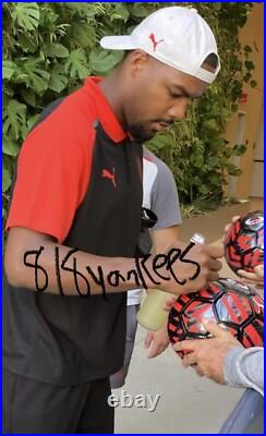 Mike Maignan Signed AC Milan Soccer Ball With Proof