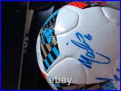 Mini Real Madrid Soccer Football Signed Autographs Marcelo Nacho Benzema Isco