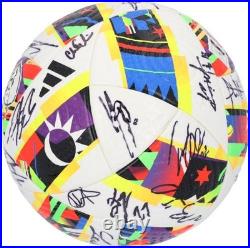 Minnesota United FC Autographed MU Soccer Ball from 2024 Season with28 Autos