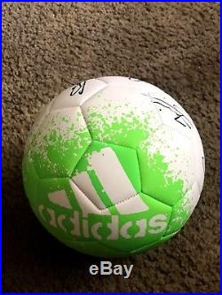 Minnesota United FC MLS Team Autographed Adidas Soccer Ball 2017 COA