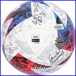 Minnesota United FC Signed MU Soccer Ball 2023 MLS Season with19 Autos AE47220