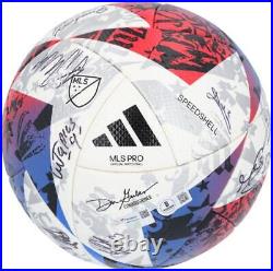 Minnesota United FC Signed MU Soccer Ball 2023 MLS Season with19 Autos AE47220