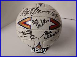 Mitre Delta Premier League Ball Autographed by Richmond Kickers Pro team members