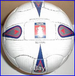 Mitre Delta signed FA CUP official USED Match ball Watford v Burnley 2003