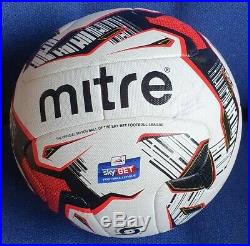 Mitre hyperseam skybet Brentford official match ball signed
