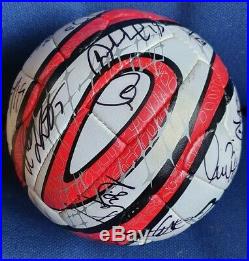 Mitre revolve southampton official match ball signed