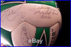 Mls Player Signed Soccer Ball Miami Fusion