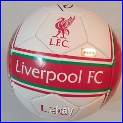 Mohamed Salah Signed Autographed Liverpool Soccer Ball with COA