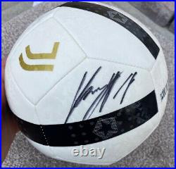 Moise Kean Signed Juventus Soccer Ball