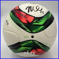Morgan Brian Signed/auto'd 2015 Uswnt Fifa World Cup Adidas Soccer Ball-psa/dna