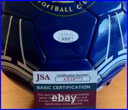 Mykhailo Mudryk, Axel, Nicolas Jackson Signed Autographed Chelsea Ball JSA COA