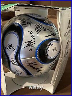 NEW Adidas +TEAMGEIST MLS CUP 2006 Autographed Ball