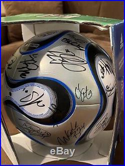 NEW Adidas +TEAMGEIST MLS CUP 2006 Autographed Ball