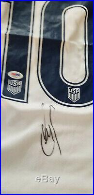 NEW Christian Pulisic Signed Autographed Team USA Soccer Jersey PSA COA