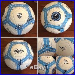 NYCFC Autographed hand signed by 15 Team Members New