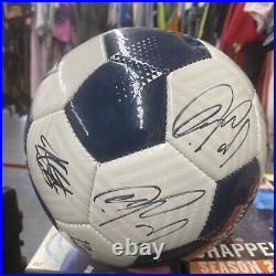 NYCFC Team Signed ball. Includes Signatures